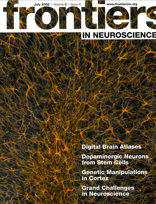 Frontiers Cover July 2008